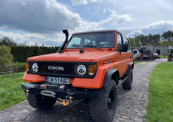 Toyota Land Cruiser cena 45000 przebieg: 275876, rok produkcji 1987 z Włocławek małe 704